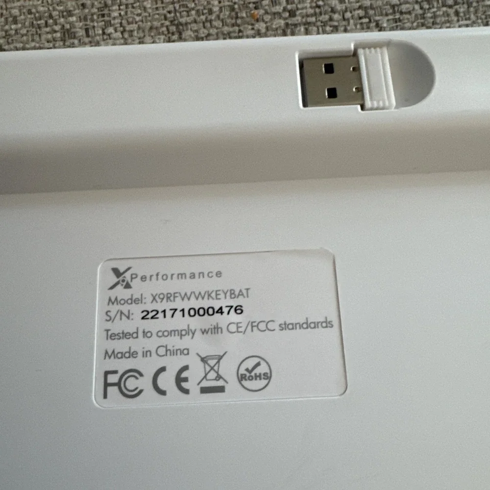 Everyday Bluetooth‎ Keyboard for Mac with Numeric Keypad - Silver Aluminum